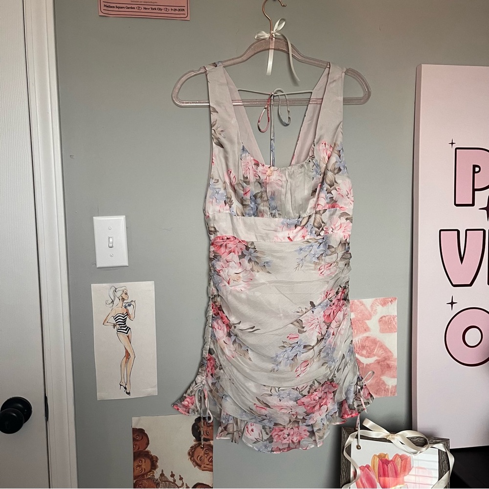 Floral Bodycon mini dresss